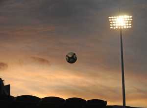 16 May 2009; A general view of a football. League of Ireland Premier Division, Shamrock Rovers v Bohemians, Tallaght Stadium, Dublin. Picture credit: Brendan Moran / SPORTSFILE