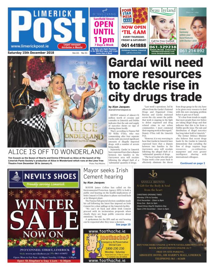Limerick Post Newspaper - 