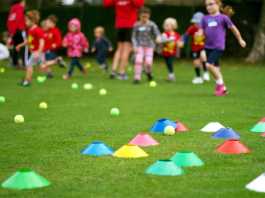 Youth club sports equipment