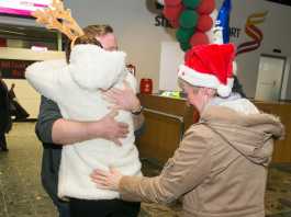 Shannon airport Christmas