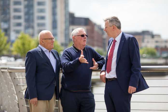 At the CEF Motorways of the Sea seminar on ÔUnderstanding the Opportunities from the EUÕ, hosted at the Savoy Hotel in Limerick by Shannon Foynes Port Company, were from left: Prof Peter Balaz, European coordinator for the Ten - T North Sea-Mediterranean Corridor, Brian Simpson, European coordinator Motorways of the sea and Pat Keating, Chief Executive Officer at Shannon Foynes Port Company. Pic Sean Curtin True Media limerick post news