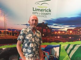 A LIMERICK City councillor arrived at a meeting in the chamber this week dragging a huge bag of rubbish to demonstrate the litter problem first hand.