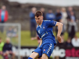 Paudie O'Connor of Limerick FC during the SSE Airtricity League First Division match between Limerick FC and Drogheda United at The Markets Field in Limerick. Photo by Diarmuid Greene/Sportsfile