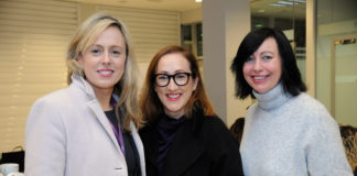 At the Network Ireland Limerick event, Branding your business in AIB O’Connell St was Claire Enright, AIB Castletroy, Fiona Hayes, FH Style, Lisa Moloney, Agilenation