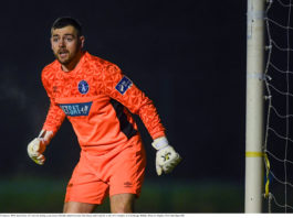 Jack Brady of Limerick during a pre-season friendly match between Finn Harps and Limerick at the AUL Complex in Clonshaugh, Dublin. Photo by Stephen McCarthy/Sportsfile