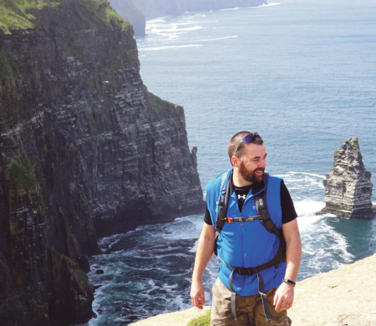 Martin Leonard of the 'Mountain a Month for Mental Health' movement.