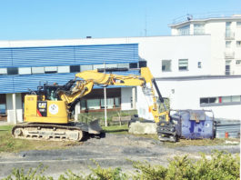 Groundwork gets under way on the site of the new 60 bed unit at UHL last April.