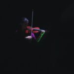 person playing violin