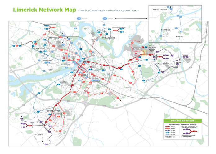 PAGE 12 USE Limerick Network Map  696x499 