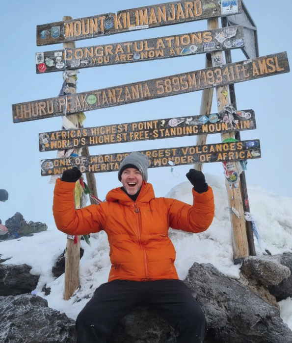 Limerick comedian reaches peak of Africa's highest mountain