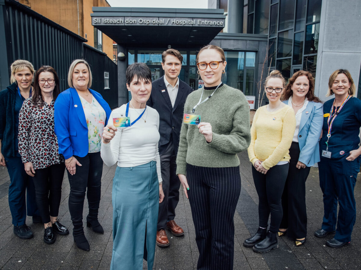 Limerick hospital staff paint a rainbow of support at Children s Ark